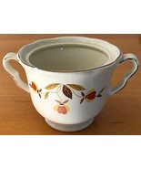 Hall Mary Dunbar Autumn Leaf - Ruffled Sugar Bowl - Jewel Tea - £10.50 GBP