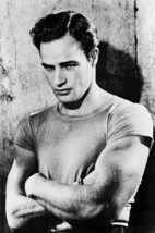 Marlon Brando Tight T Shirt Arms Folded A Streetcar Named Desire 11x17 Poster - £14.17 GBP