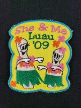 2009 Girl Scouts She &amp; Me Luau &#39;09 Patch Badge 3&quot; NOS Hawaiian Girly Fun... - £7.72 GBP