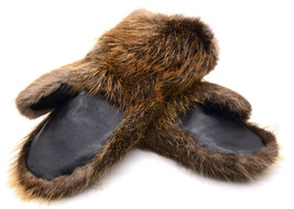 Winter Men Fur Mittens , Real Beaver Fur - $220.00