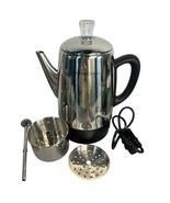 HomeCraft Stainless Steel Coffee Percolator New 10 cup HCP10SS - $1,142.07 MXN