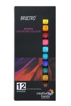 BRUSTRO Artists Gouache Colour Set of 12 Colours X 12ML Tubes. - $30.59