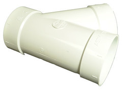 Central Vacuum Built In System PVC Elbow-45 Degree Tee BI-9052 - $5.24
