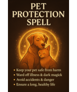 Pet Protection Ritual  Spiritual Shield Spell for Animal Safety &amp; Healin... - $433.67 MXN