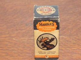 Vintage Marbles Gun Cleaning Patches Box Only!. - $29.70