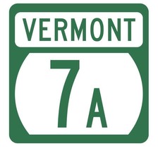 Vermont State Highway 7A Sticker Decal R5266 Highway Route Sign - £1.14 GBP+