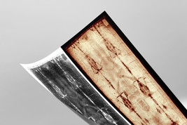 Shroud of Turin Jesus Christ Burial Cloth Photo Poster Print w/ Negative... - $465.34 MXN