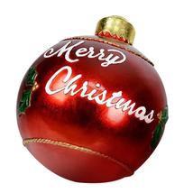 23.6 Inch Christmas Inflatable Decorated Ball Outdoor Ornament Holiday Decor - £21.46 GBP