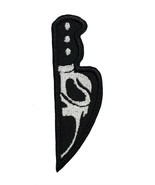 Scream Scary Knife Face Mask Halloween Embroidered Applique Iron On Patch - $6.34 CAD+