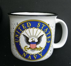 Navy USN China Coffee Tea Cup 4 x 3.5 inches - £10.34 GBP