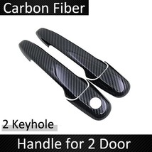 Ack carbon fiber door handle cover for ford ranger everest 2006 2011 2008 2009 2010 car thumb200