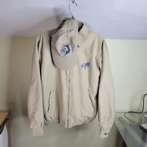 Mens Guy Harvey Zip Front Jacket Size Small and Baseball Cap  - £33.35 GBP