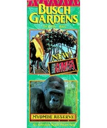 Busch Gardens Tampa Bay - Myombe Reserve (1993) Brochure - Pre-owned - £9.11 GBP