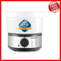 Compact 400W BPA-Free Mini Food Steamer with 60-Minute Timer for Healthi... - $38.79