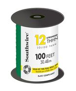 Southwire 22968252 Simpull Thhn or Thwn-2 Standard Wire, 12 Gauge, 100&#39; per - $1,103.91 MXN