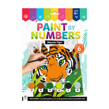 Painting by Numbers Craft Kit - Majestic Tiger - £24.48 GBP
