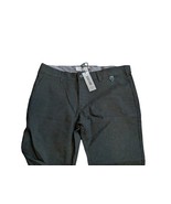 NWT Eleven Paris Men’s Charcoal Dress Slacks Size 32x32 New With Tags - $25.25