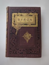 Very Rare Antique Book The Poetical Works Of Lord Byron 1884?  HC Gold See Notes - £104.61 GBP