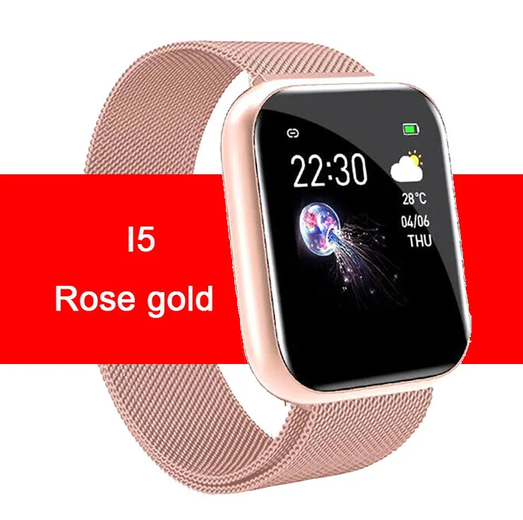 Ylish stainless steel wristband fitness bracelet smart clock hours women smartwatch for thumb200