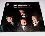 The Brothers Four Try To Remember Record Album Vinyl LP Columbia Label S... - $29.99