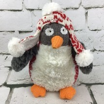 Pier 1 Imports Plush Penguin 7.5” Arctic Animal Chirstmas Winter Decor P... - £9.31 GBP