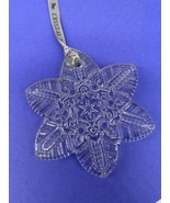 Bentley Lead Crystal &quot;Arctic Dream&quot; SNOWFLAKE  Christmas Ornament 2004 - $33.97 CAD