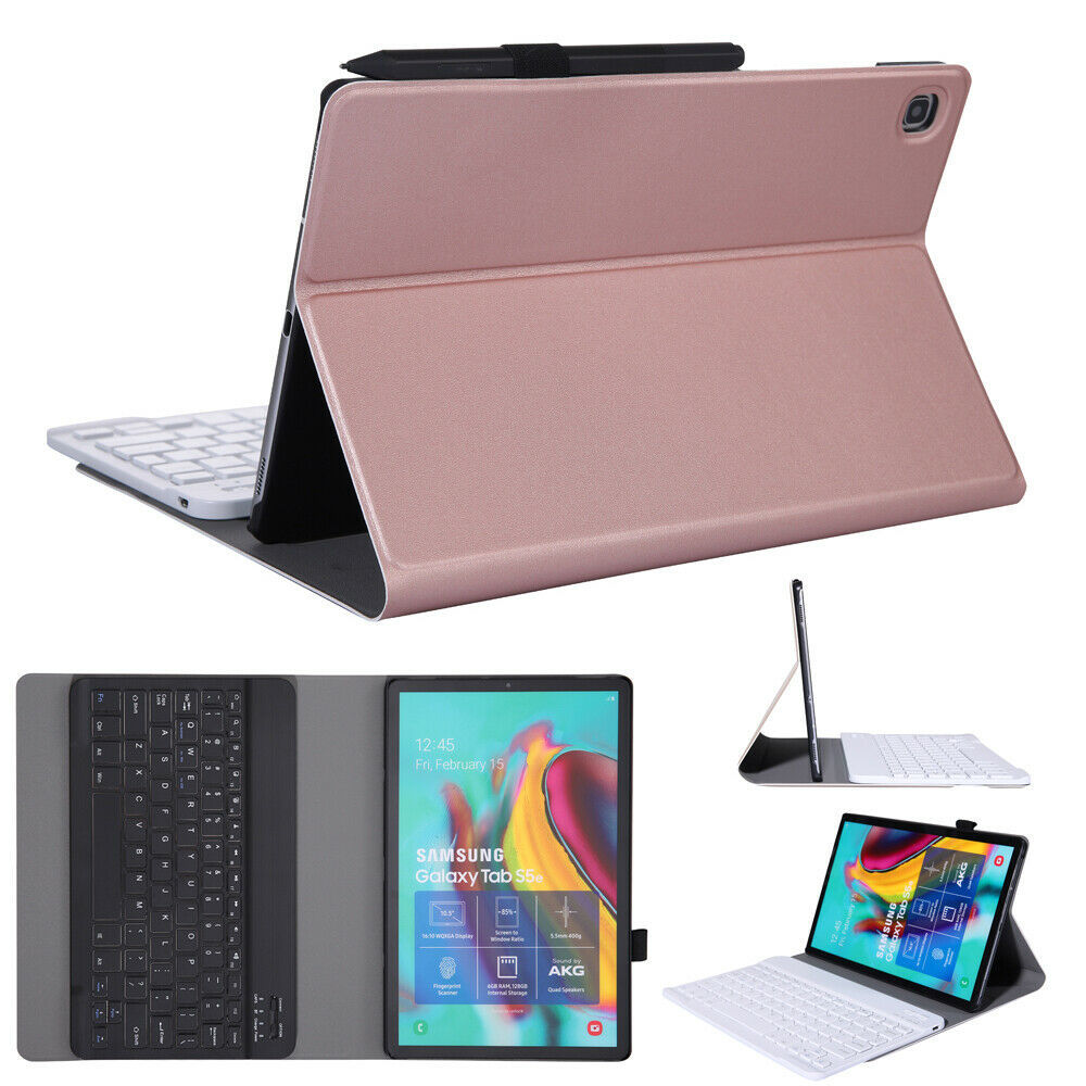 Bluetooth Keyboard Leather Case For Samsung Galaxy Tab A 8 2019 2020 S4 AS5e S6