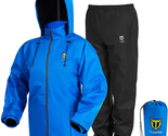Rain Suit, Waterproof Breathable Lightweight 2 Pieces Rainwear - £62.82 GBP