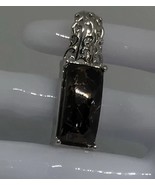 Matrix Silver Shungite Platinum Over Copper with Magnet Pendant - $342.68 MXN