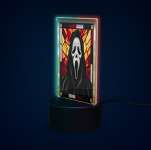 Ghostface Stained Glass Design Light | LED Acrylic Night Light - $467.16 MXN