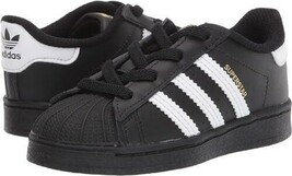 Adidas Infant Superstar Shoes EF5396 Black - $34.20