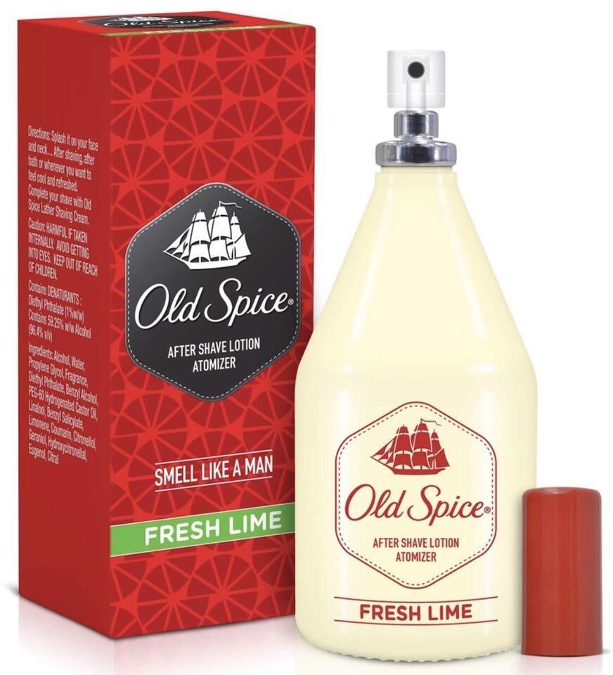 Old Spice After Shave Lotion Fresh Lime Fragrance  & Original Fragrance 150 ML