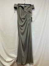 La Femme Off the Shoulder Corset Cinched Waist Gown Size 14 NWOT - $133.06
