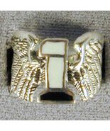 #1 WITH WINGS BIKER RING BR97 choppers rings motorcyle - $7.59