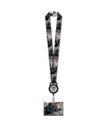 Marvels Black Panther Zip Lanyard with Face Logo Charm &amp; Figure Pouch NE... - $7.84