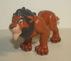 1994 Burger King Disney&#39;s The Lion King Scar Action Figure - $3.00