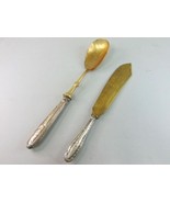Lot of Vintage Estate .900 Coin Silver Serving Pieces E6 - €85,58 EUR