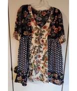 Womens S Jodifl V-Neck Multicolor Floral Print Dress - €24,64 EUR