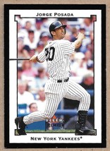 2002 Fleer Premium #14 Jorge Posada New York Yankees - £1.56 GBP