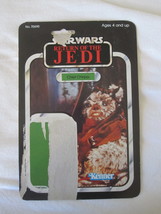 1983 Star Wars Return of the Jedi Action Figure Cardback: Ewok - Chief Chirpa - $15.00