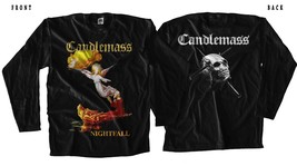 CANDLEMASS - Nightfall-Black T-shirt Long Sleeve(sizes:S to 5XL) - £14.48 GBP