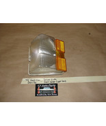 OEM 74 Cadillac Deville LEFT DRIVER SIDE FRONT PARK CORNER LIGHT LENS - $115.31 CAD