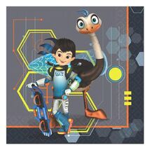 Miles of Tomorrowland Dessert Napkins 16 Count Birthday Party Supplies New - $5.19 CAD