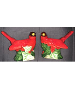 Portmeirion Porcelain Cardinal Candel Holders  Shaker Set with Nest Rust... - $336.42 MXN