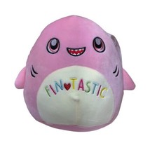 Kellytoy 2021 Valentines Day 10” Shark Selene Squishmallows Fintastic Pl... - £18.14 GBP