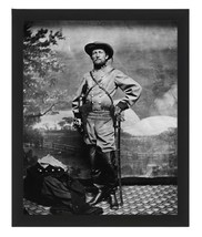 John S. Mosby Confederate Civil War Rebel In Uniform Csa 8X10 Framed Photo - £15.65 GBP