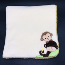 Lambs & Ivy Monkey Baby Blanket Single Layer Bedtime Originals - $21.99