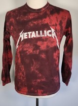 Metallica Tie Dye Metal Large Longsleeve Shirt Medium D74 - £7.25 GBP