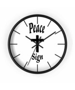 Wall clock &quot;Peace Sign&quot; - $34.99