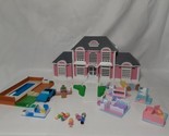 Vtg My Pretty Dollhouse 1994 Lewis Galoob Miniatures House Family Access... - $58.20